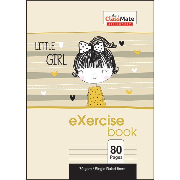 ClassMate 80 pgs Single rule