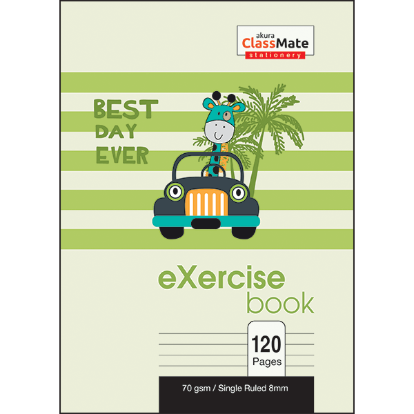 ClassMate 120 pgs Single rule