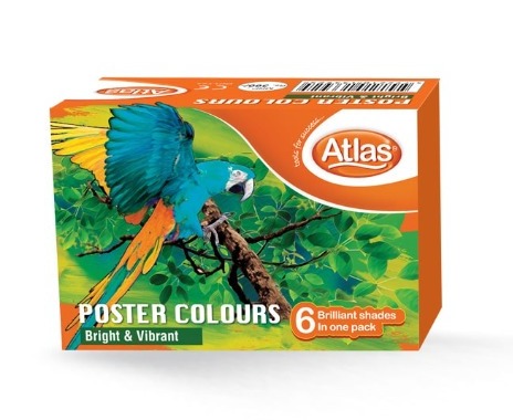 Atlas poster colour